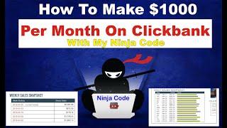 How To Make Money On Clickbank | Make $1000 Per Month On Clickbank