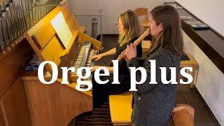 Orgel Vlog AHS - Orgel und Altflöte, Rathgeber Pastorellen, Hoffmann Orgel Vestenbergsgreuth Franken