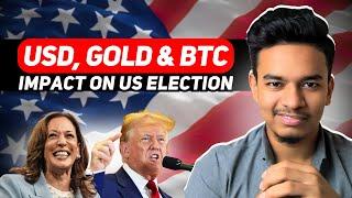 Don't Miss the Last Opportunity to MAKE MONEY | How US Election will Impact on USD, GOLD & BITCOIN