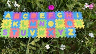 ABC Alphabet Letter Search In the Park | Learn ABC with Puzzle Toy | preschool toddler learning Toy.