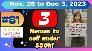 #81) Three New Florida Mobile Homes for Sale Right Now!  Four Star, 12/3/23