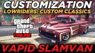 Slamvan Custom "Bennys Original Motorworks Customization" (Lowriders: Custom Classics)