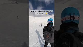 The best advantage of a 360 camera #skiing #fail #snow