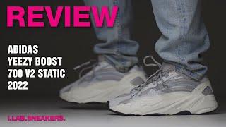 [4K REVIEW] 치명적 단점이 패스에 도움이 되길... 이지 부스트 700 V2 스태틱 2022 리뷰  Yeezy Boost 700 V2 Static EF2829 REVIEW