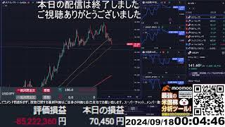 【FX生配信】地獄の米小売売上高