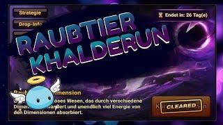 Low Runes?! - Der Khalderun Predator im September (Raubtier der Dimension) - Summoners War