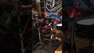 Blast beats - Double pedal warm up  Age 7