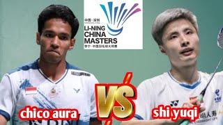 CHICO AURA DWI WARDOYO [INA] VS SHI YUQY [CHN] | R16 CHINA MASTERS 2024