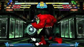 MVC3 PLAYER MATCH JR RODRIGUEZ ( CAP AKM TRISH ) VS SygacityGamers ( HULK AKM SENTINEL ) FT5