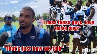 Quandre Diggs On Trash Talking With His Former Seahawks Teammates.