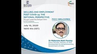 Skilling and Employment Post COVID-19: The National Perspective