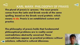 TERESO EDUC 106 VIDLEC Education and Modernity Marx Philosophy of Praxis