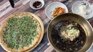 제주 메밀밭에 가시리 서귀포 식당 메밀들기름면 메밀부추전 건강식 제주산 표선 맛집