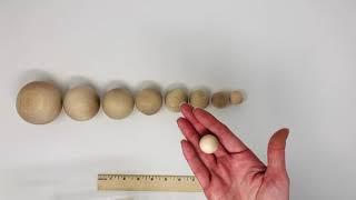 Wooden Balls, Wood Balls, Sorting Games, Math Game, Gnome Nose, Wood Balls, Natural Ball, Craft Ball