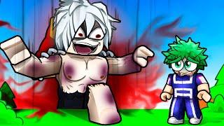 Surviving SUPER VILLAINS in My Hero Academia Roblox!