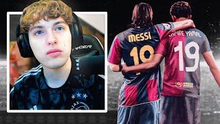 LAMINE YAMAL VS LEO MESSI REACCION | DAVOO XENEIZE