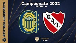 Rosario Central VS Independiente | Fecha 10 | Primera División | Campeonato Femenino YPF 2022