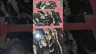 Brazilian Luxury Stone |Titanium Gold Granite Tiles with Book Matched Designs | Perfect Stone