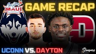 UConn vs. Dayton Full Game Recap!