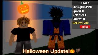 Halloween Update! | Dragon Blox Ultimate | 200 Rebirths!!