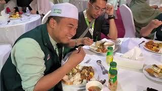 MAKAN MEWAH DI HOTEL AZIZIYYAH UNTUK JEMAAH HAJI KEMBARA 2024