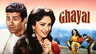 Ghayal Hindi Full Movie - Meenakshi Sheshadri - Sunny Deol - Amrish Puri - Superhit Film Bharathan