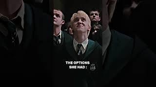 The options she had  #harrypotter #dracomalfoy #ronweasley