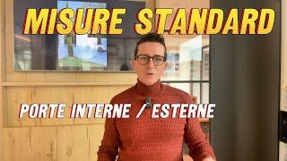 Misure Standard Porte interne ed esterne: Tutto quello che devi sapere! 