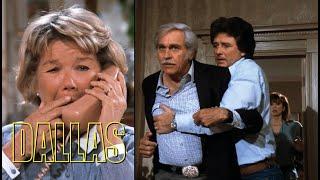 J.R Ewing Is In Trouble And Tragedy Strikes - DALLAS