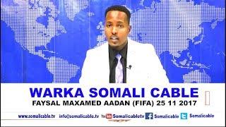 WARARKA SOMALI CABLE IYO FAYSAL FIFA 25 11 2017