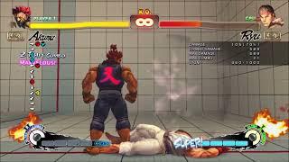 SF4 Omega at a Glance - Akuma