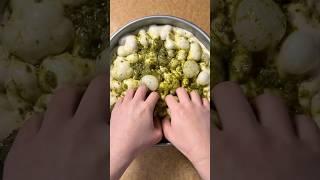 버블버블 기포 가득한 바질페스토 포카치아 만들기 Bubbly Basil Pesto Focaccia  Soft, Airy & Golden Crust🫧🫧