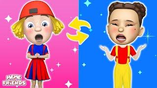 Where Is My Body  Body Puzzle Game Challenge | Kids Songs And Nursery Rhymes by ME ME and Friends