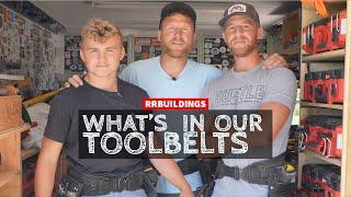 What's In OUR ToolBelts!!  RR Buildings Crew Edition