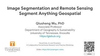 Image Segmentation and Remote Sensing | Segment Anything Geospatial