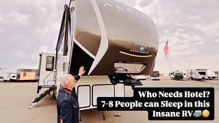 Living Large in a 7-8 Sleeps RV – You Won't Believe the Space Inside!  2025 Keystone RV Alpine 390DS