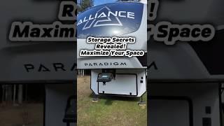 RV Storage Secrets Revealed! ️ | Maximize Your Space   #fulltimerv#rvlife