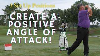 John Hughes Golf - 3 Set Up Positions that Create a Positive Angle of Attack