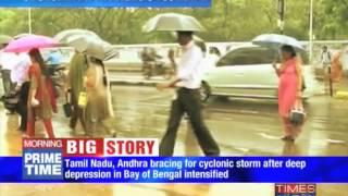 Cyclone stirs in Bay of Bengal