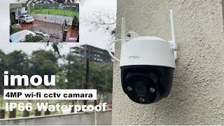 Imou 4MP CCTV Camera for Home Outdoor, 360° Security WiFi Camera | best video quality