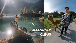 I found the MOST BEAUTIFUL lake in Germany + walking with Alpacas?!