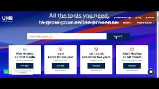 0.99£ .Com Domain Name Registration