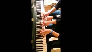 Corpse Bride - 4 Hands Piano - Brother Duet