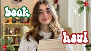 december & christmas book haul!