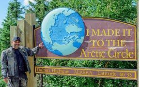 Fairbanks to Coldfoot by Motorcycle Past The Arctic Circle!