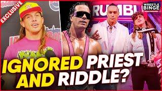 Matt Riddle says Bret Hart ignored him