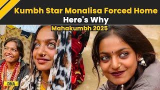 Mahakumbh 2025: Kumbh Mela Viral Sensation Monalisa Sent Home By Father After Crowd Harassment