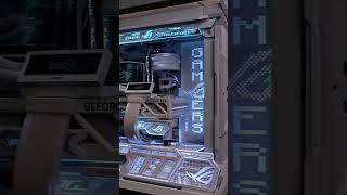 All-White RTX 5080 Beast – Built in ROG Hyperion GR701