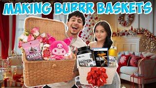 MAKING BURR BASKETS FOR EACHOTHER!! ft: EVELYN ORTIZ