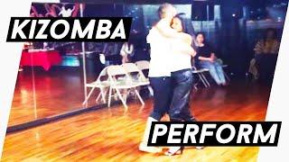 Improvised kizomba fusion demo - New York - Kristofer Mencák with Namrata Wittke